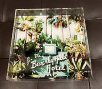 Beverly Hills Hotel Tray