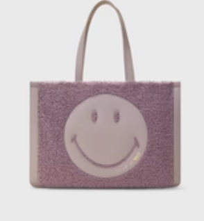 Purple Tote Smiley® Hazy