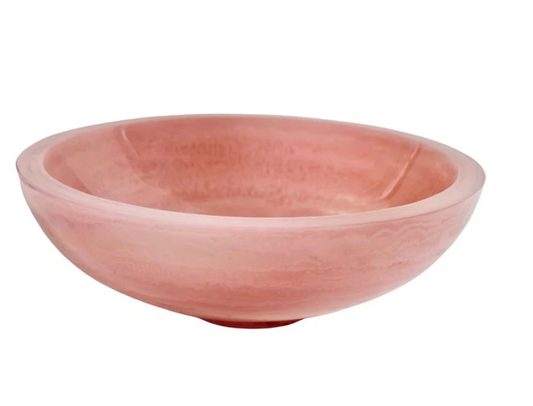 Handmade Resin Bowl- Pink