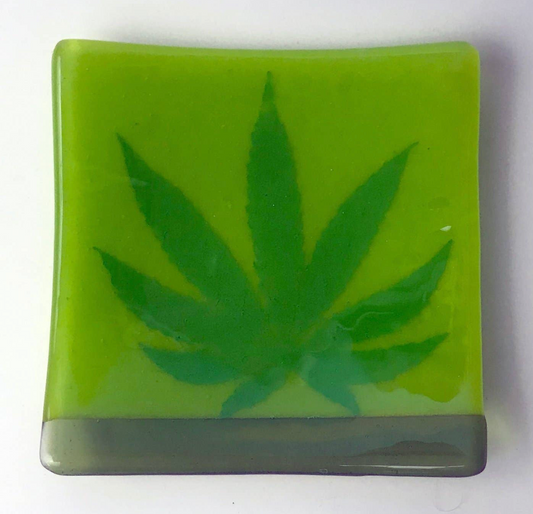 Pot Leaf Catch-All Dish