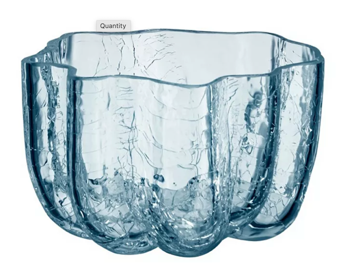 Crackle Bowl/Votive Circular