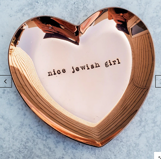 Nice Jewish Girl Trinket Dish