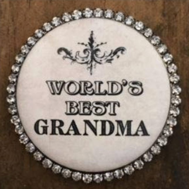 ROUND MAGNET- Best Grandma