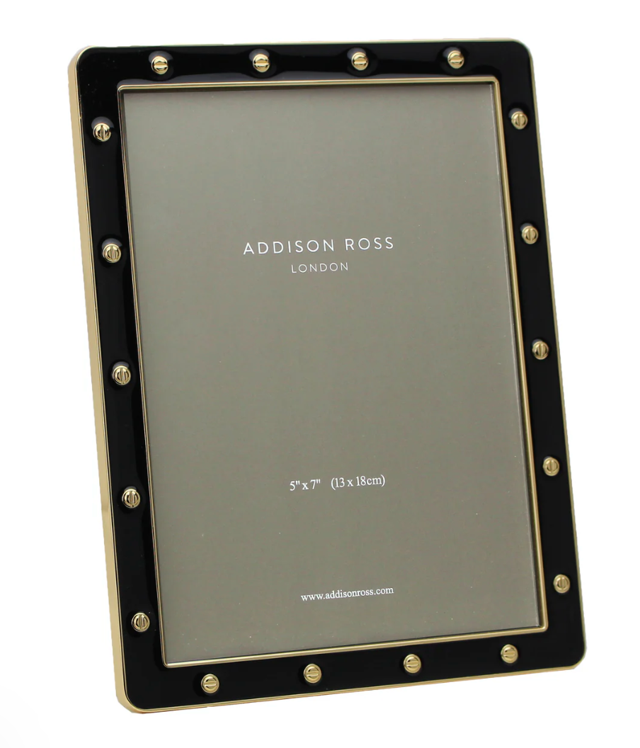 Enamel & Gold Locket Frame 5x7