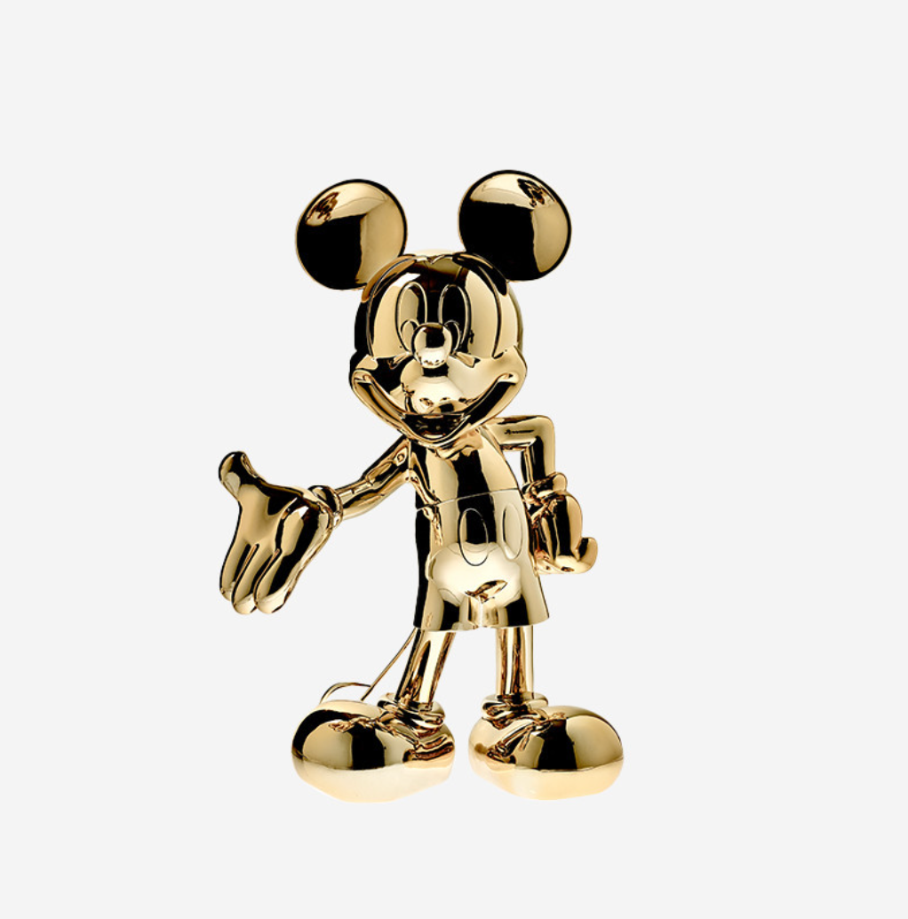 MICKEY WELCOME CHROMED - GOLD (Limited Edition)