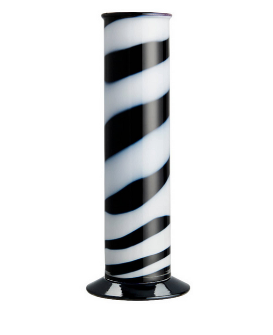 Lab Cylinder Vase Black/White