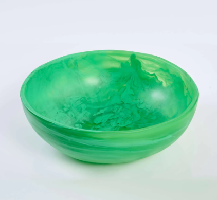Classic Resin Wave Bowl (Small, Medium, or Large) , Assorted Colors