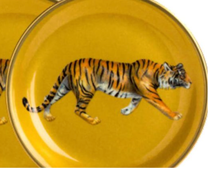 Halcyon Days Tiger Gold Coaster