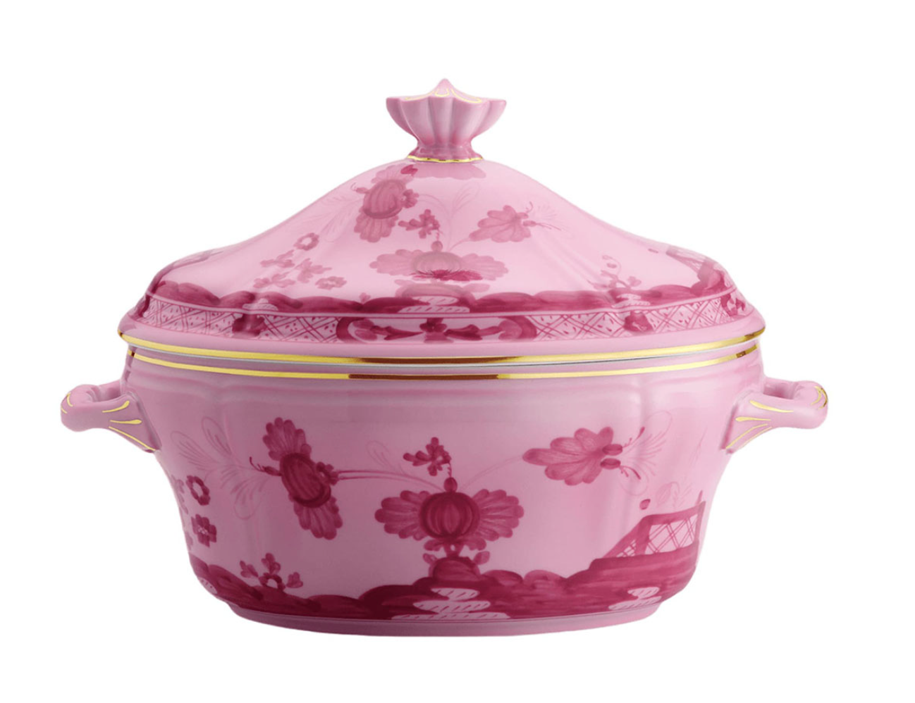 Ginori 1735 Oriente Italiano Porpora Tureen