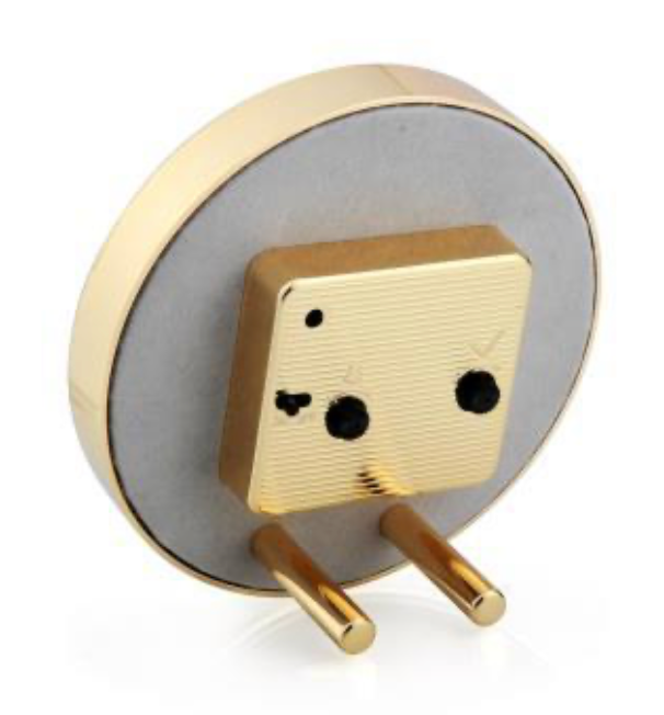 Pastel Pink & Gold Alarm Clock