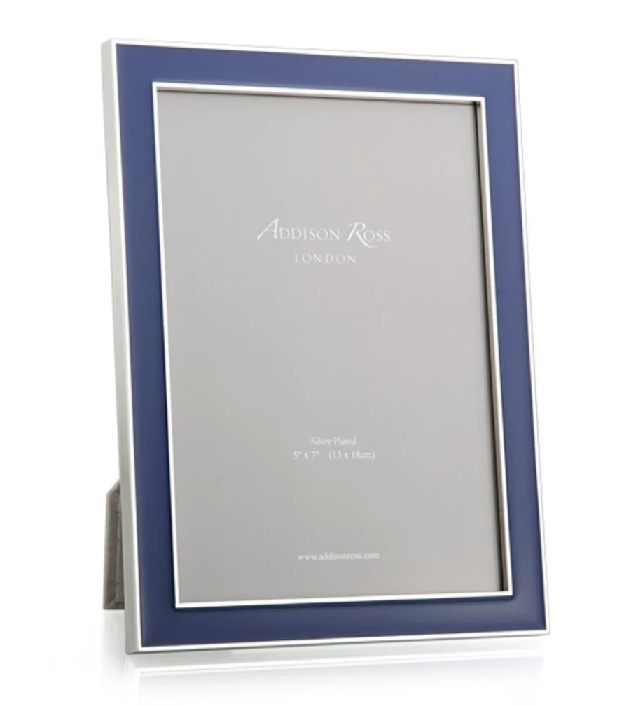 Enamel & Silver Frame 5x7