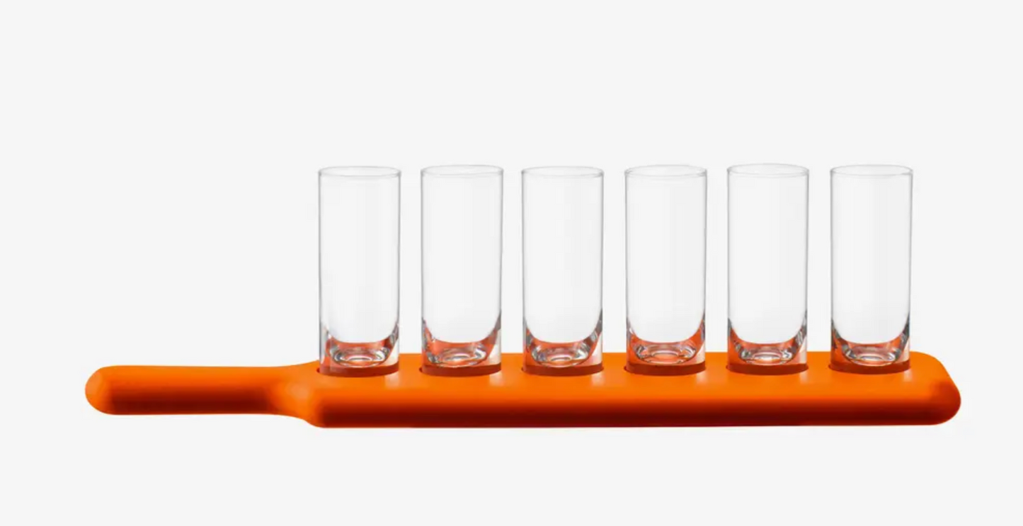 Paddle Pop Vodka Serving Set & Ash Paddle L 15.75in