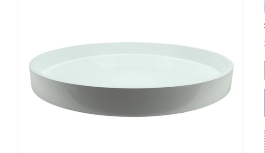 Large Round Lacquered Tray