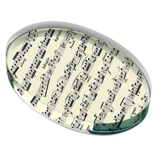 Music Notes Paperweight