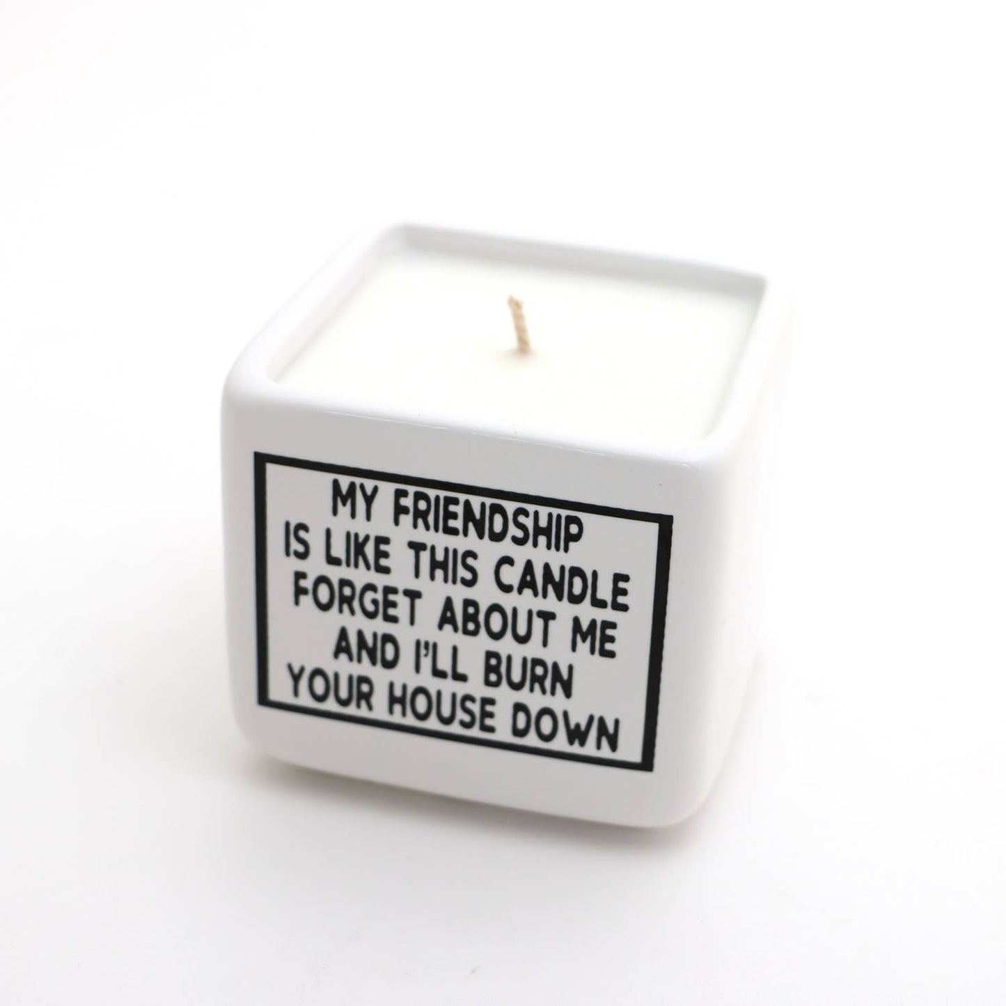 “My Friendship” unscented candle