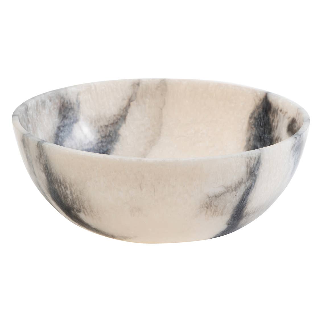 Resin Matte Salad Bowl - Grey