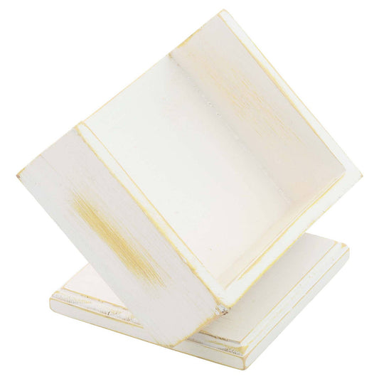 Thirstystone Wooden Whitewash Coaster Holder