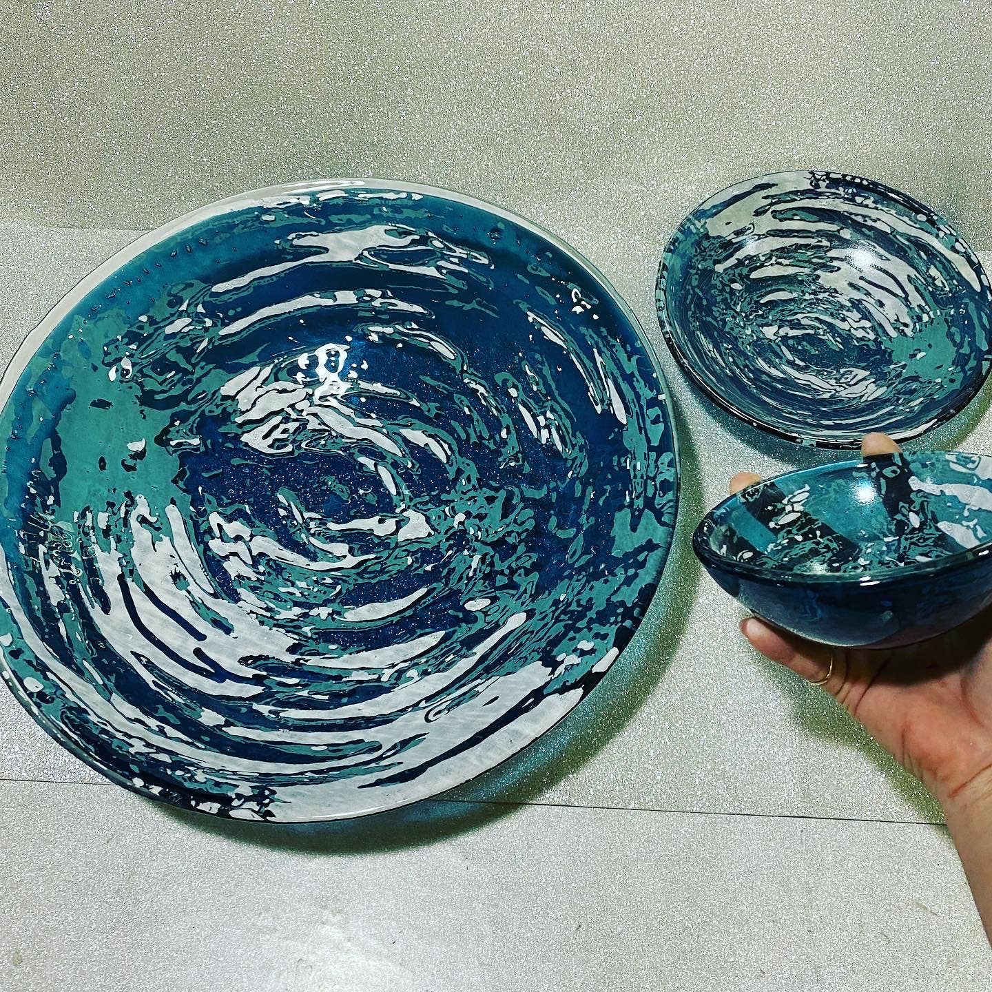 Custom Screen Setup Fee - Large Bowl/12" Platter