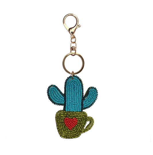CACTUS BAG CHARM