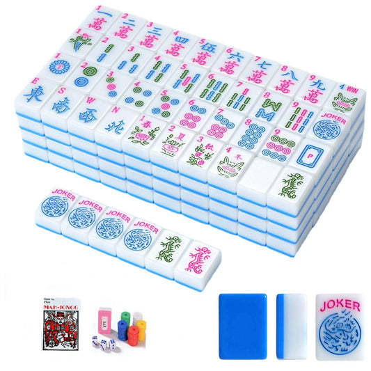 Melamine Mahjong Set