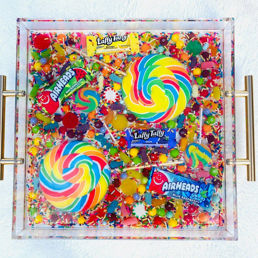 Candy Acrylic Serving Tray