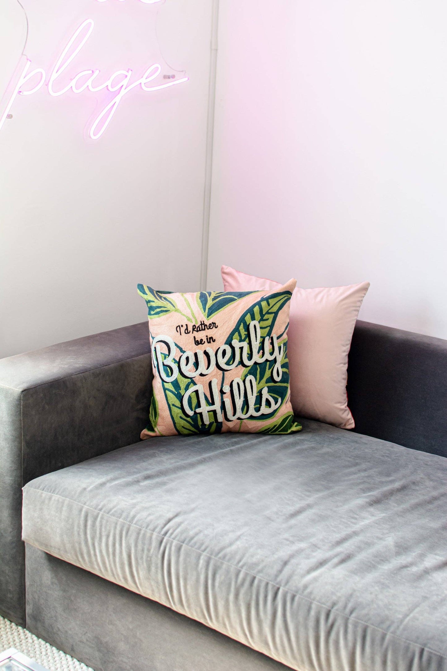 Beverly Hills Needlepoint Cushion (Limited Edition)