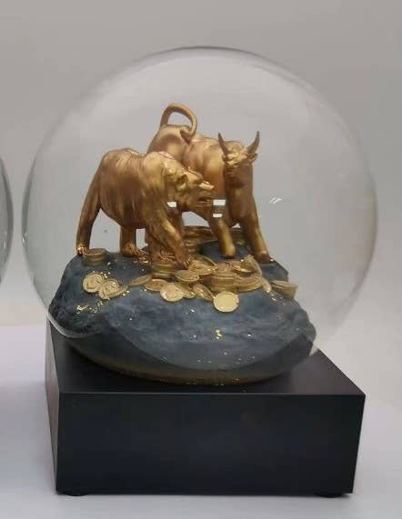 Wall Street Snow Globe