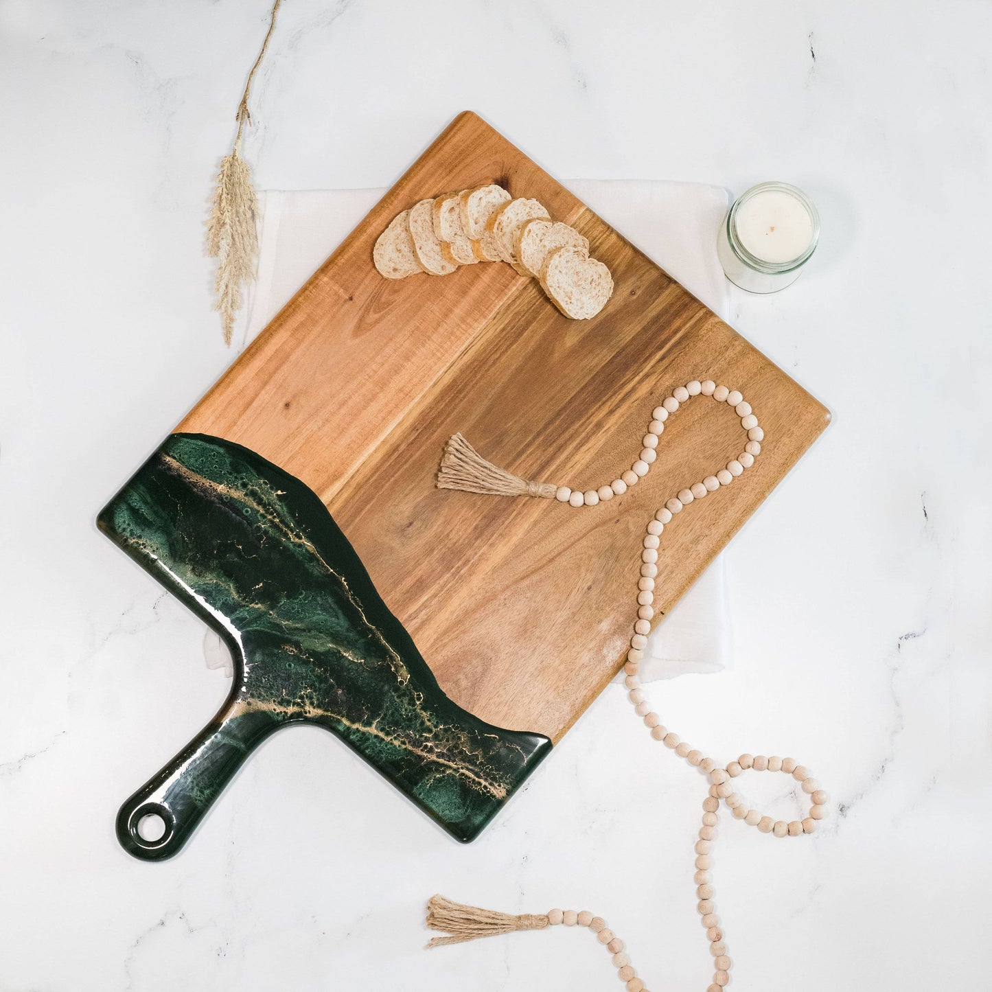 Resin Cheese Board / Charcuterie Board - Extra Large 15"x24"
