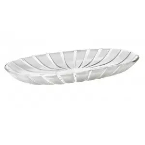 Made in Italy Acrylic Serving Tray- White - White