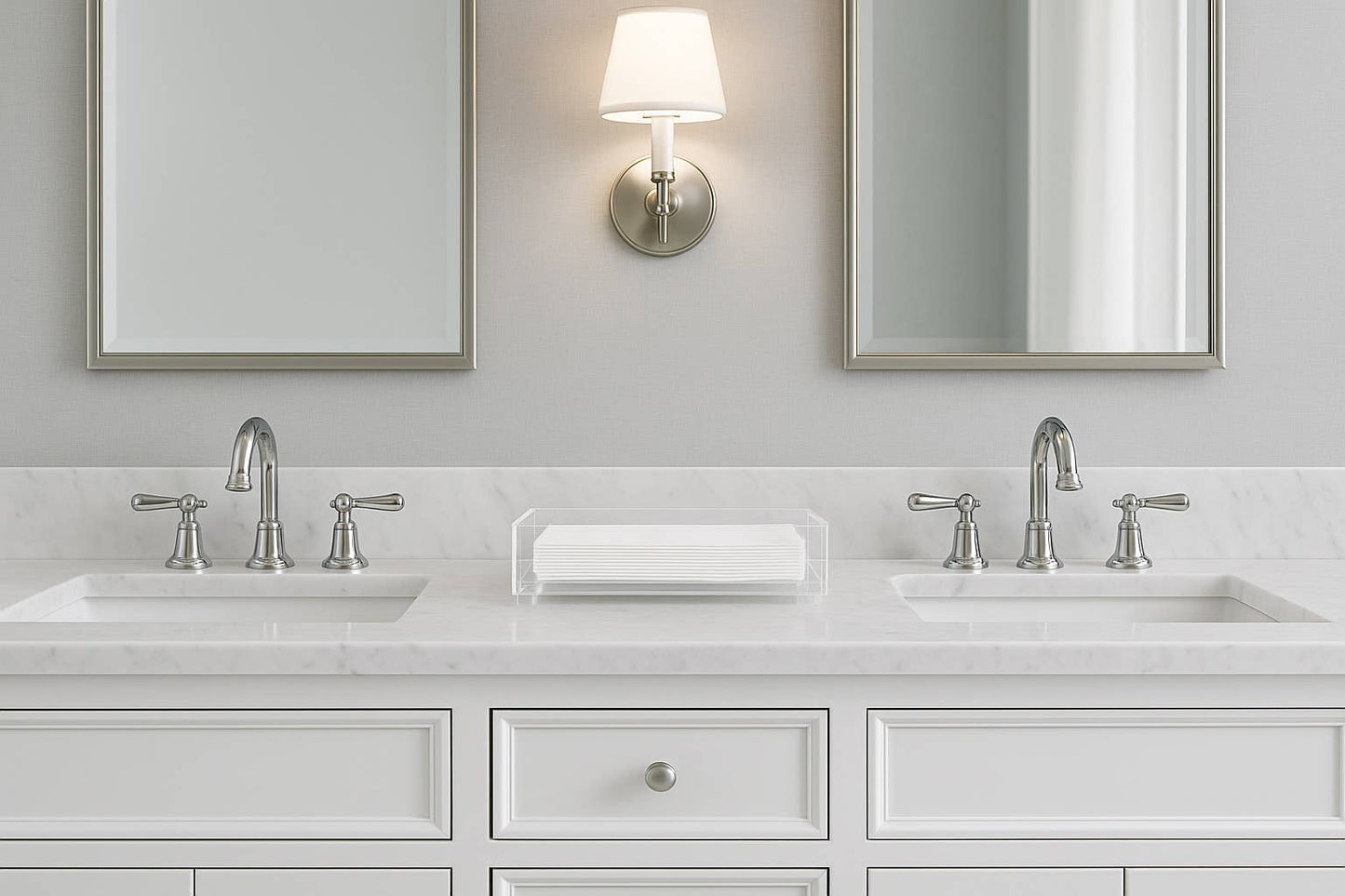 Acrylic Guest Napkin Holder