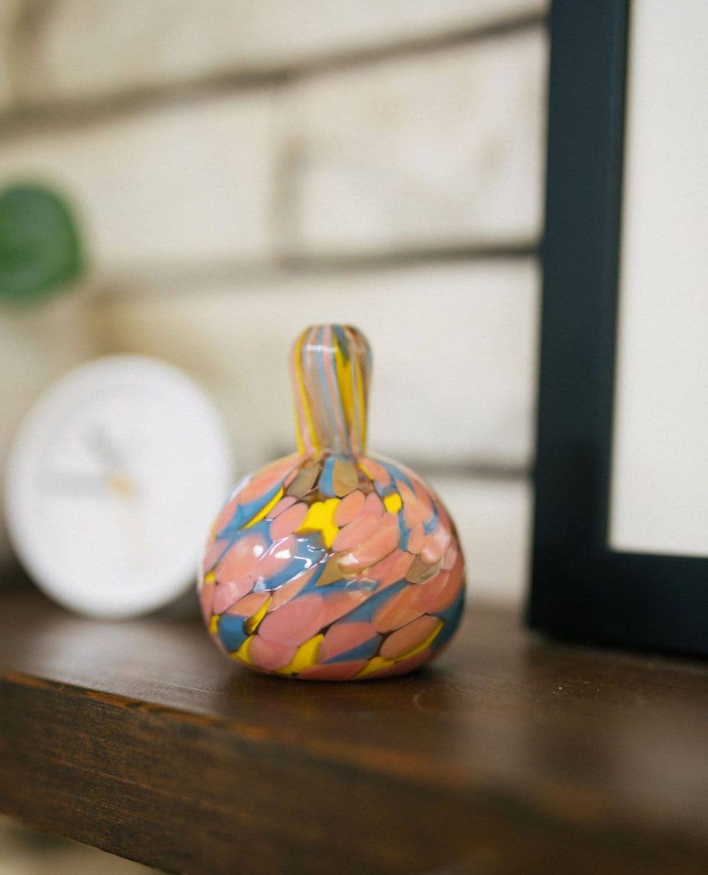 Glass Blown Jelly Baby Mini Vase