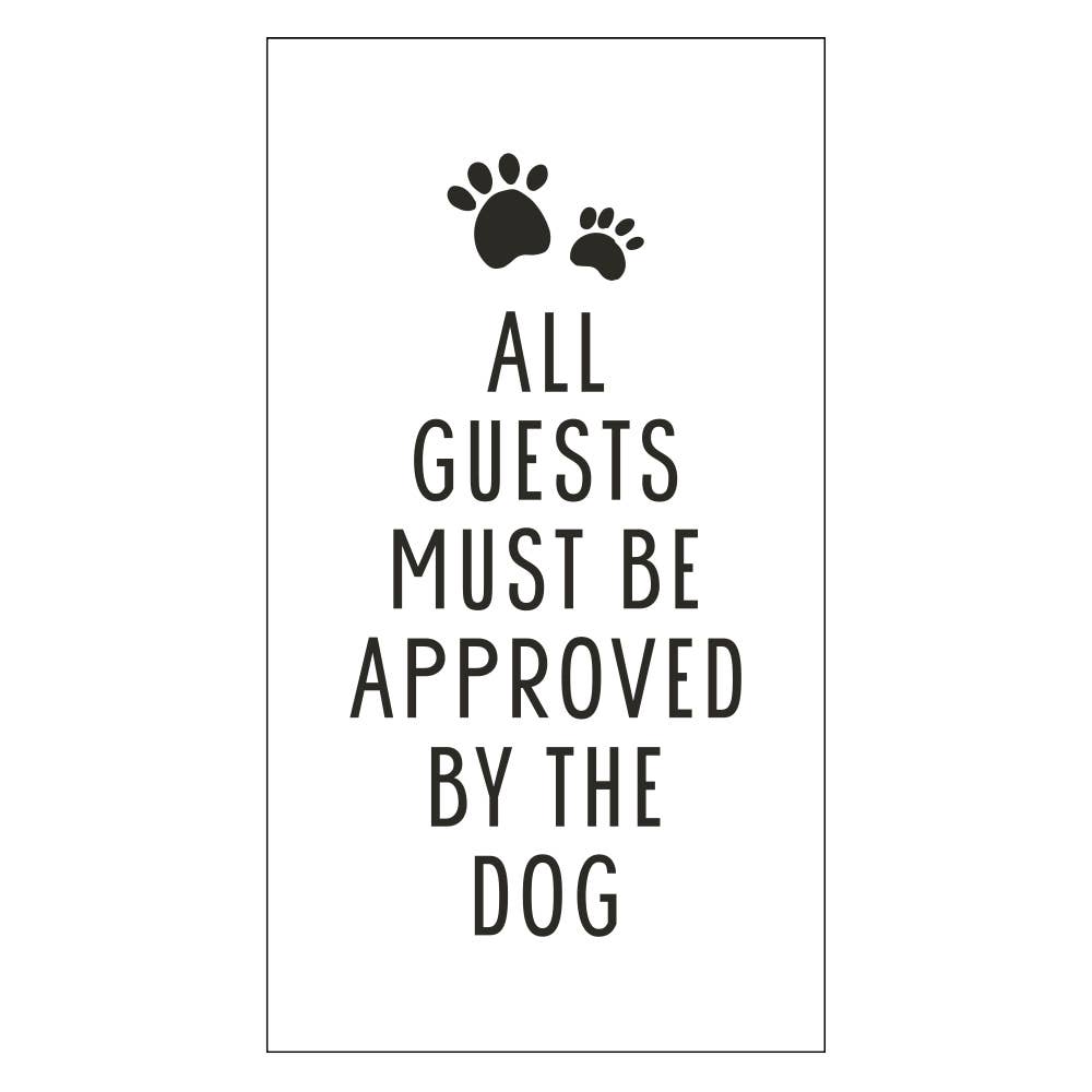 Paper Guest Towels - Approved By The Dog- 24ct