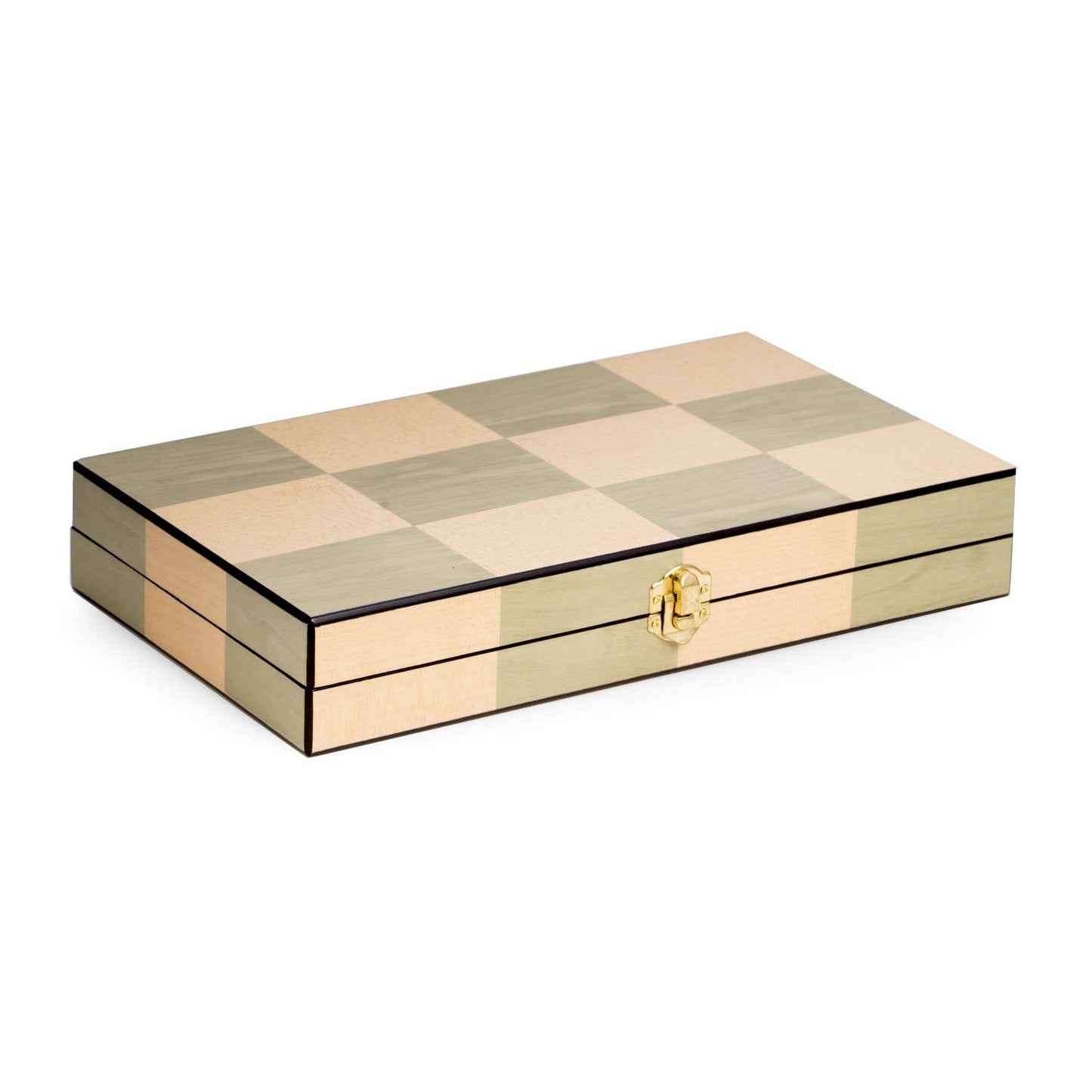 Backgammon Set in Birch Wood