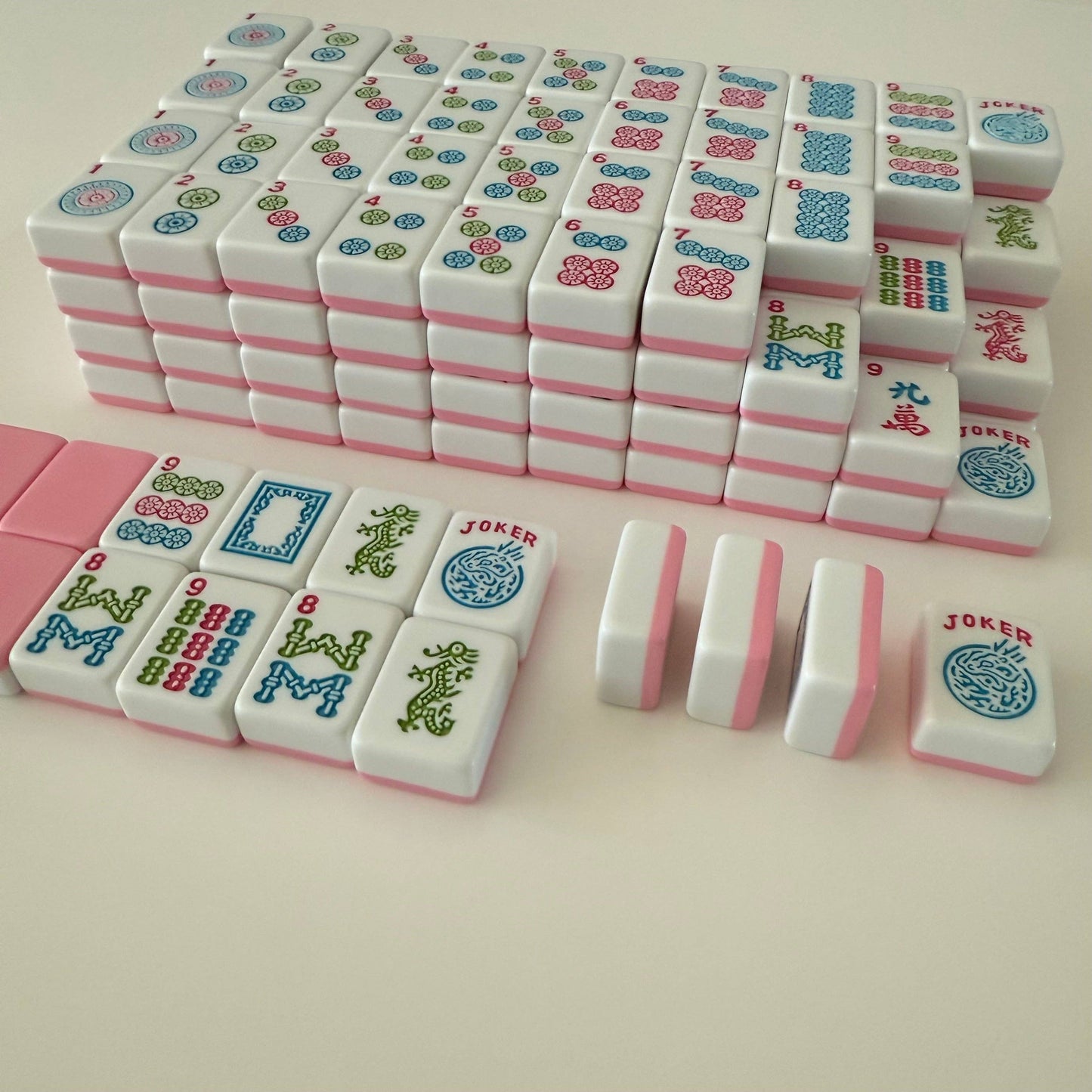 Mahjong Studios – Rose Dragon American Mahjong Bundle Tile Set (166 Tiles)