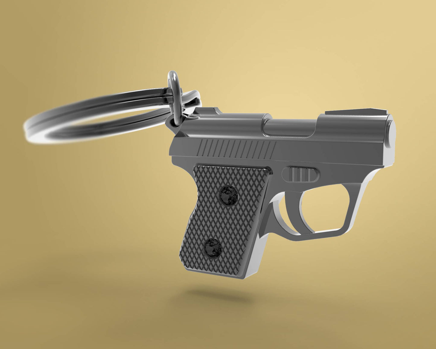 GANGSTA (PISTOL) KEYRING