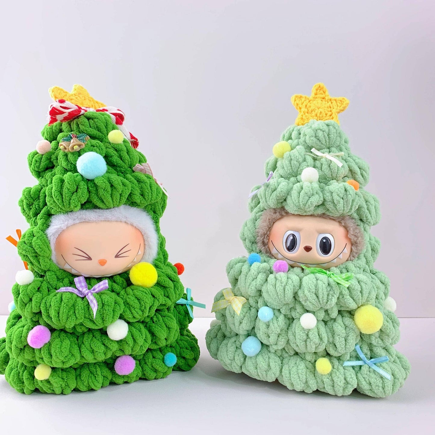 Labubu Christmas Tree Outfit, Holiday Decorations,Ornaments