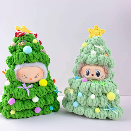 Labubu Christmas Tree Outfit, Holiday Decorations,Ornaments