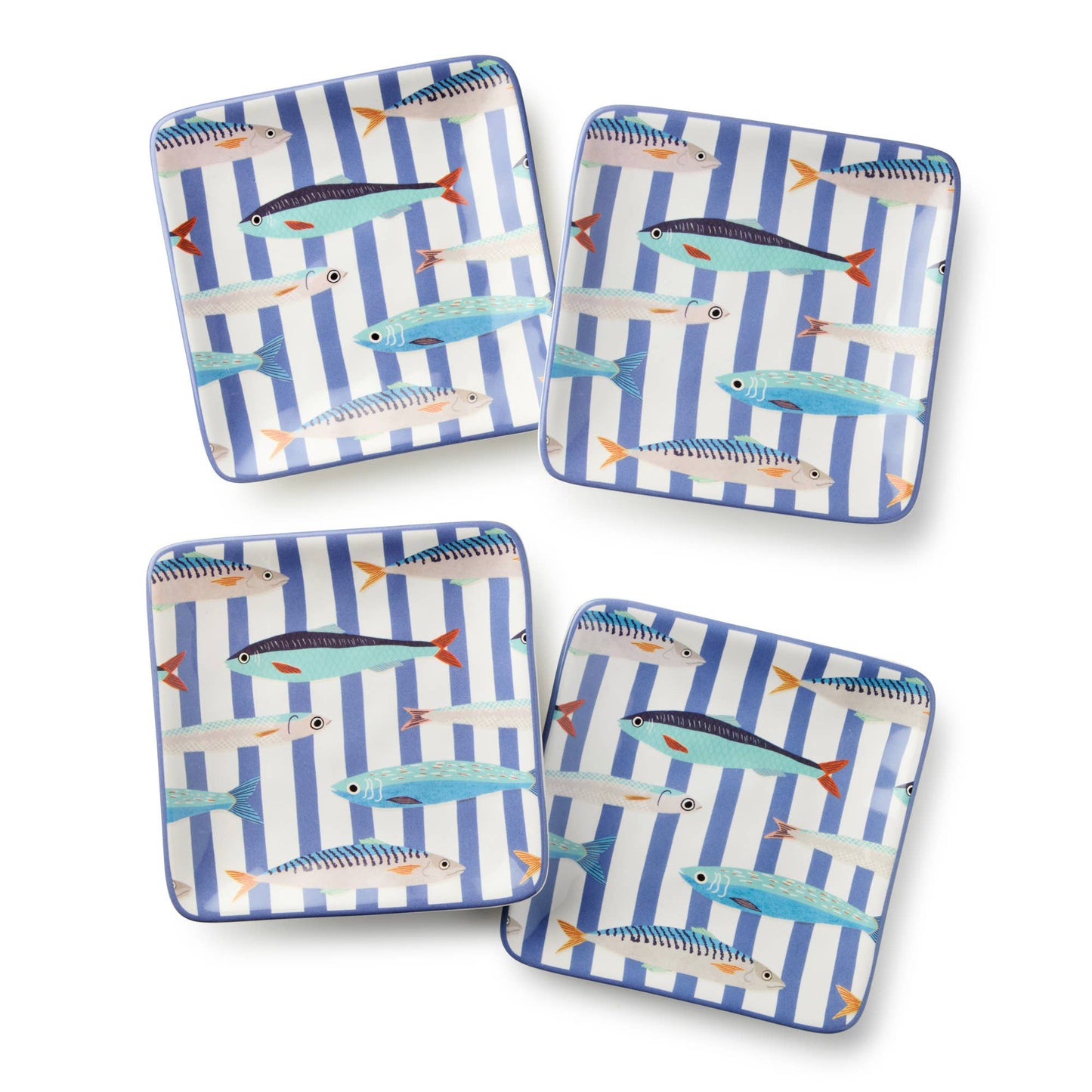 Something Fishy Canape Plates, 6"