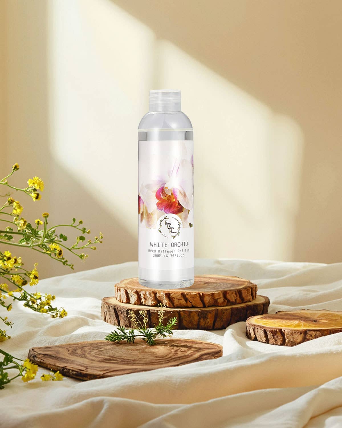 200ml Fragrance Diffuser Refill Oil - White Orchid