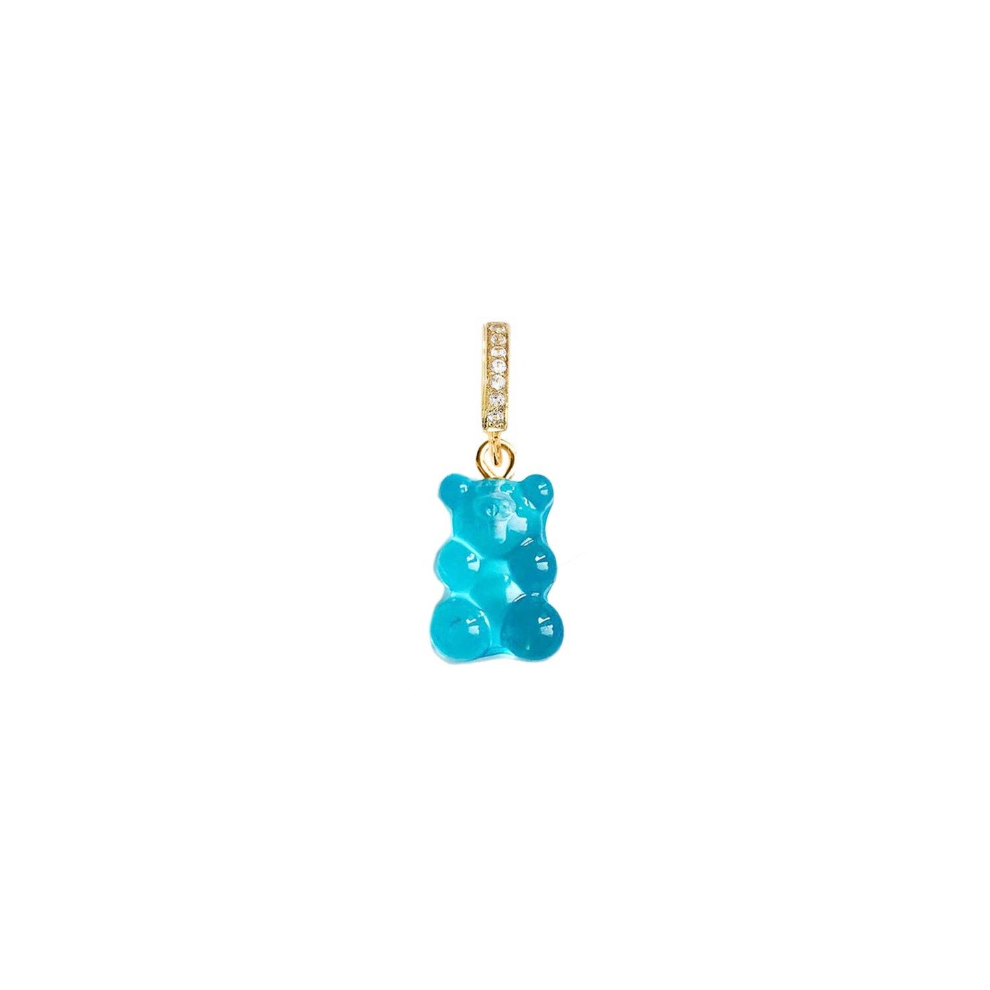 Gummy Bear Charm - Blue
