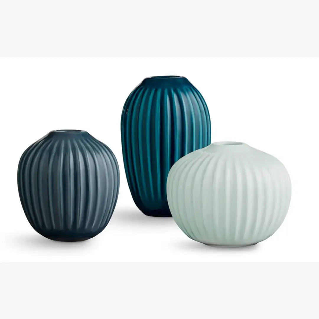 Miniature Ceramic Vases - Set of 3