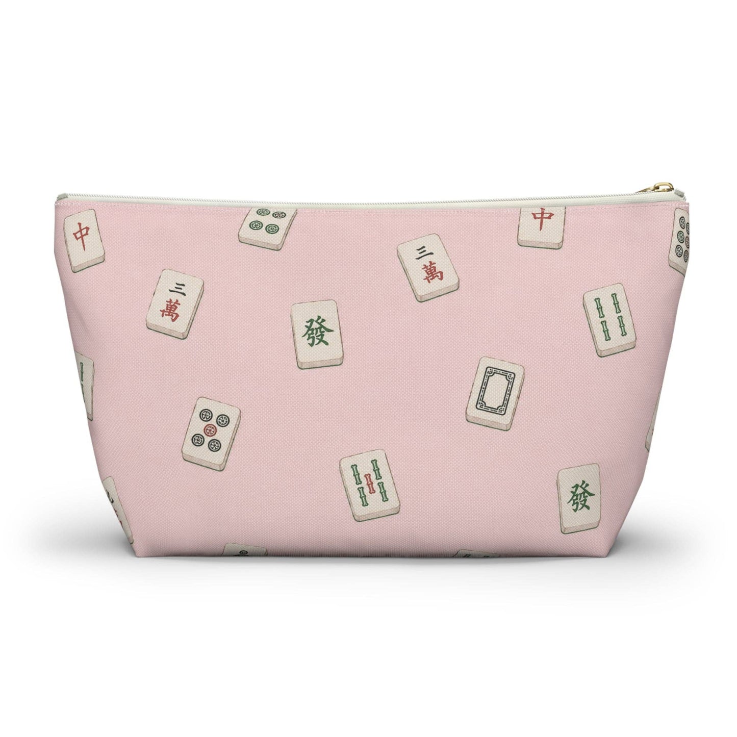 Chinatown Mahjong Tile Pouch 2 —  T-Bottom Travel Bag