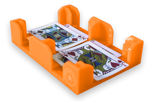 Canasta Spinner Tray- Orange