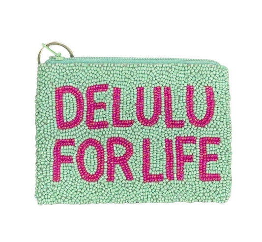 DELULU For Life Coin Purse
