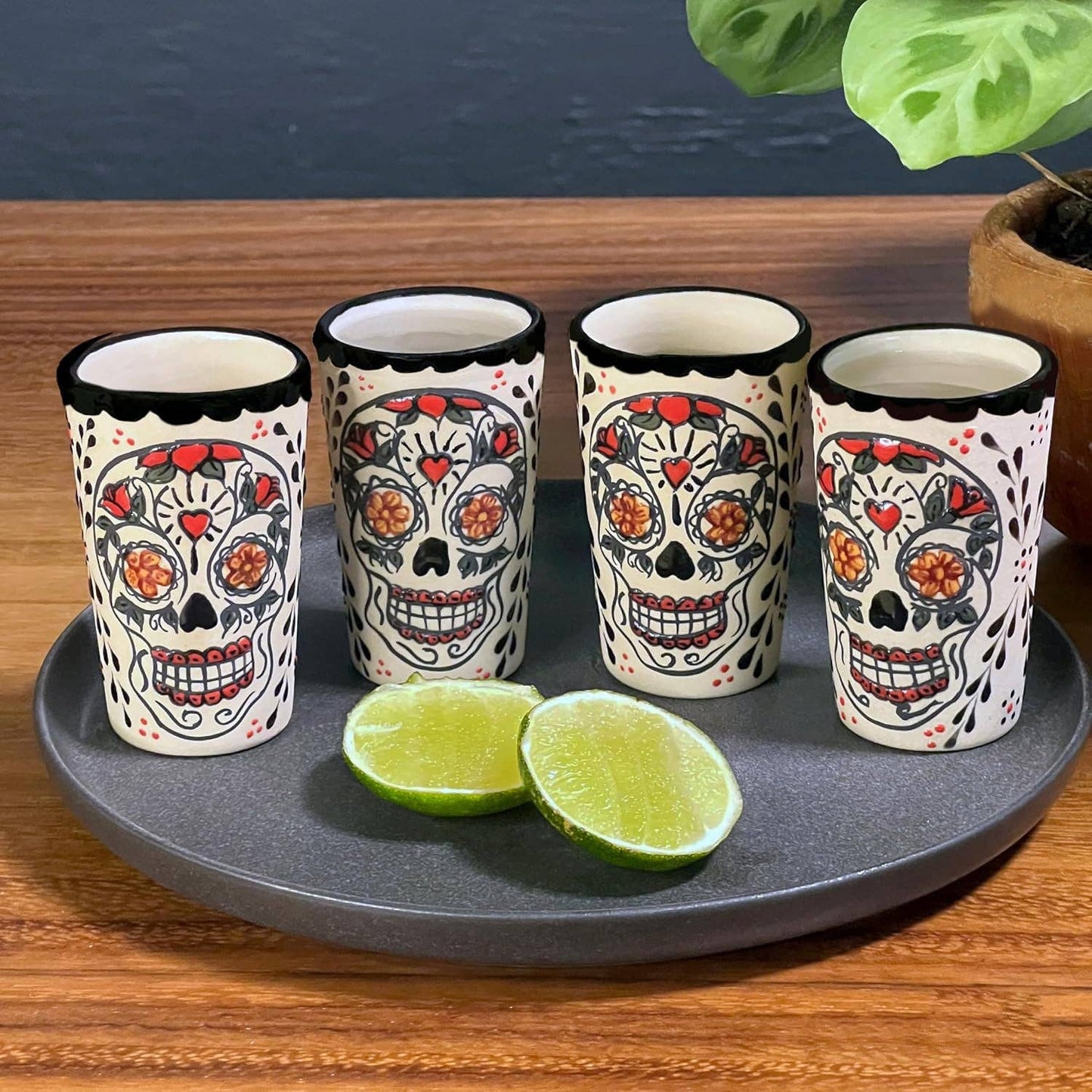 Tequila Shot Glass, Handmade in Mexico (each sold separately)