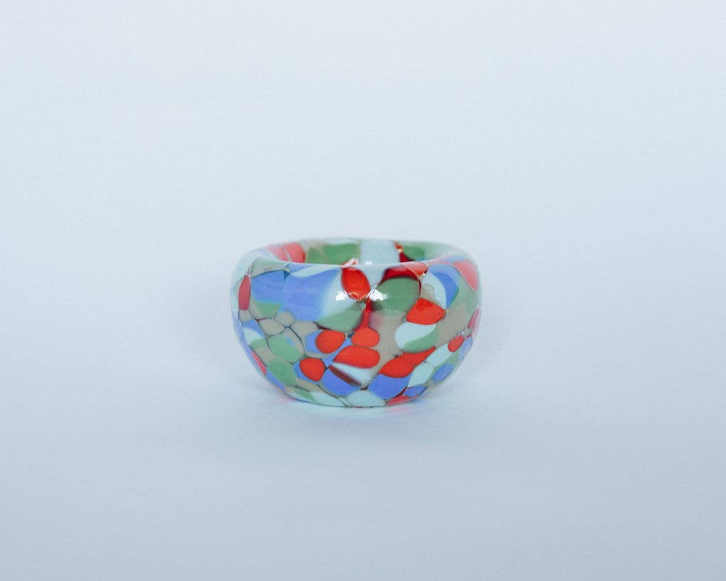 Glass Blown Snacktime Mini Nest Bowl