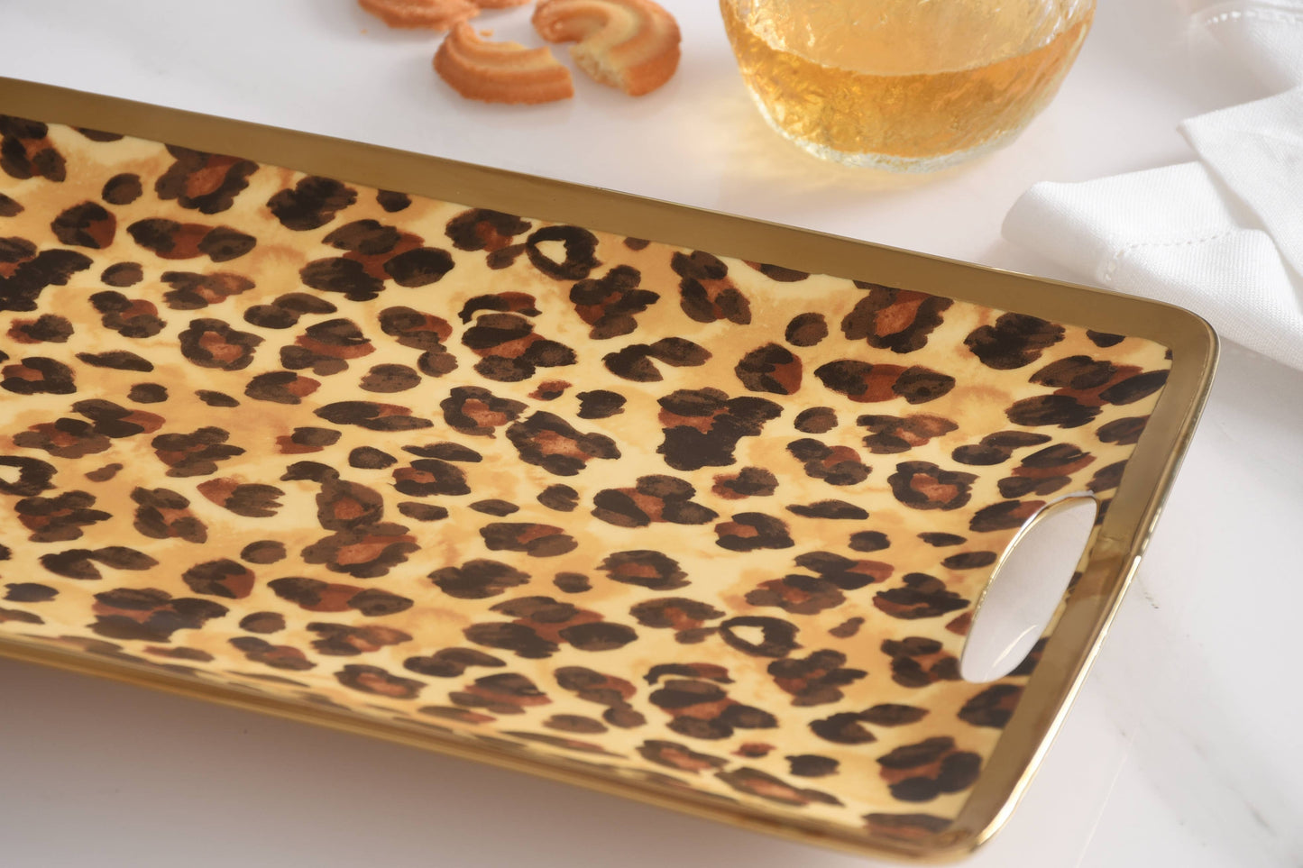 Tray in Leopard Print