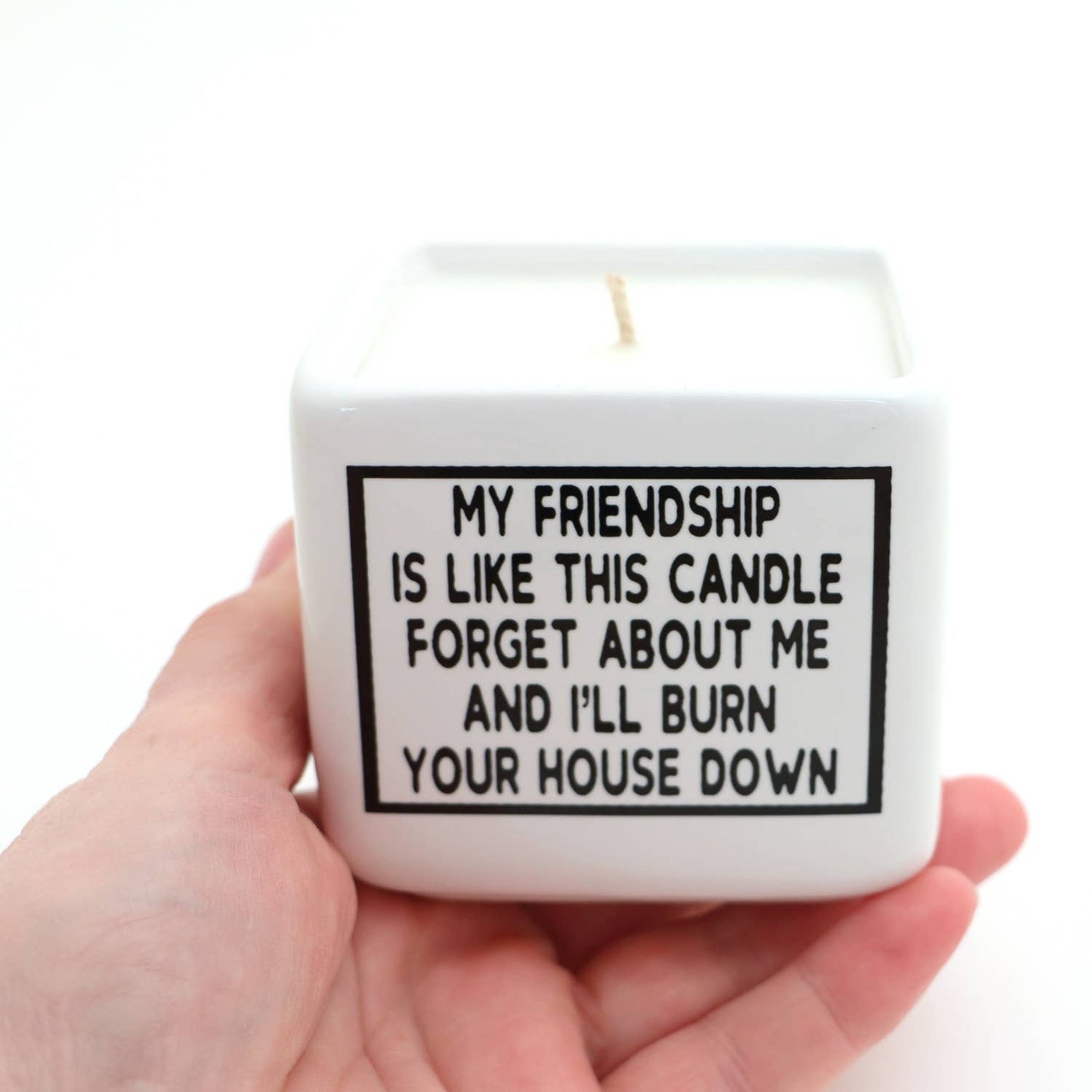 “My Friendship” unscented candle