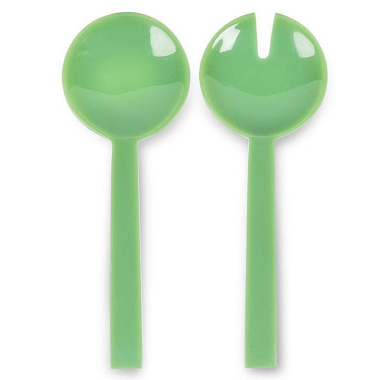 Oversize Salad Servers- Soft Green