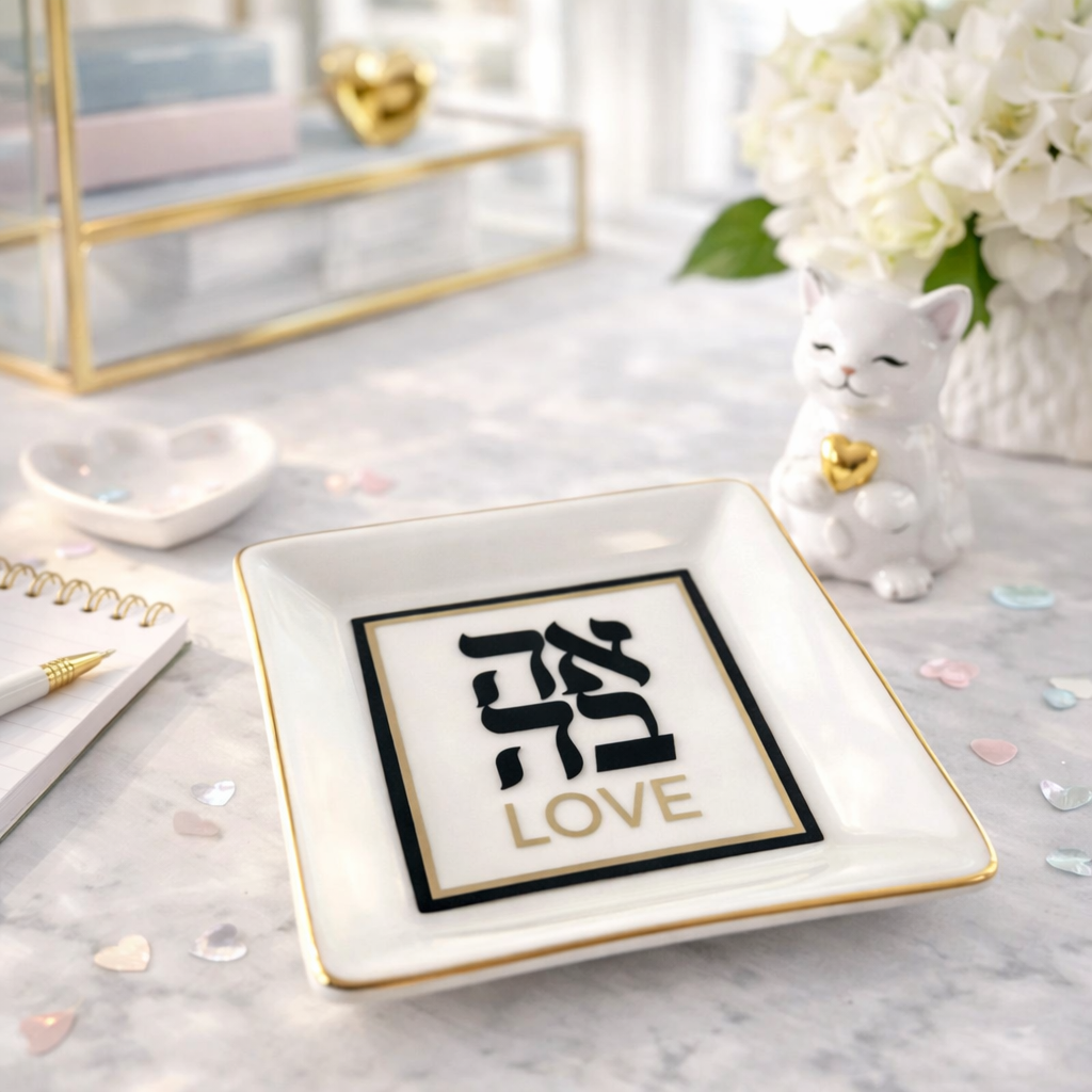 Square Ahava Trinket Dish